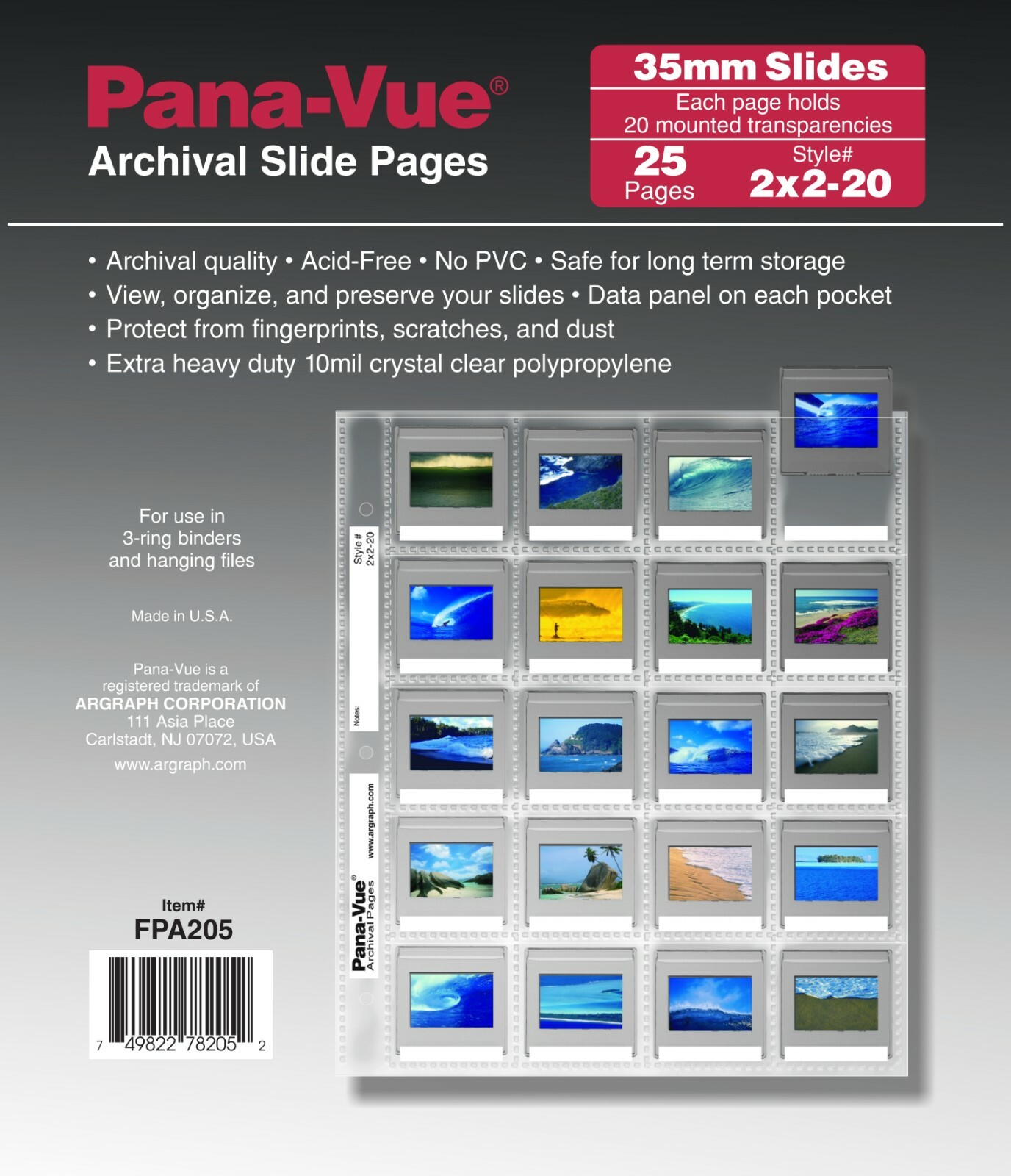 Archive page 2. Color 35 mm slides. archive page slide.