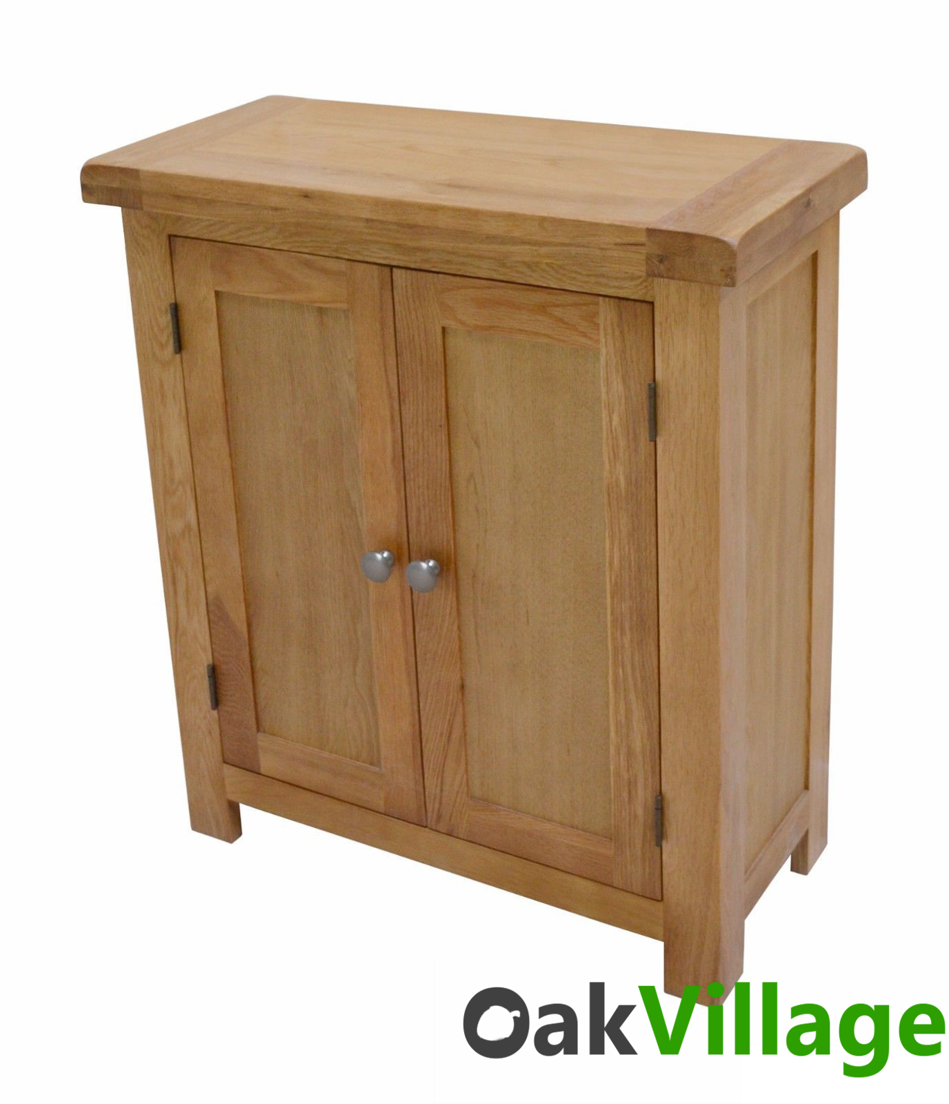 Oak Storage Cupboard / Linen Cabinet / Bathroom Unit ...