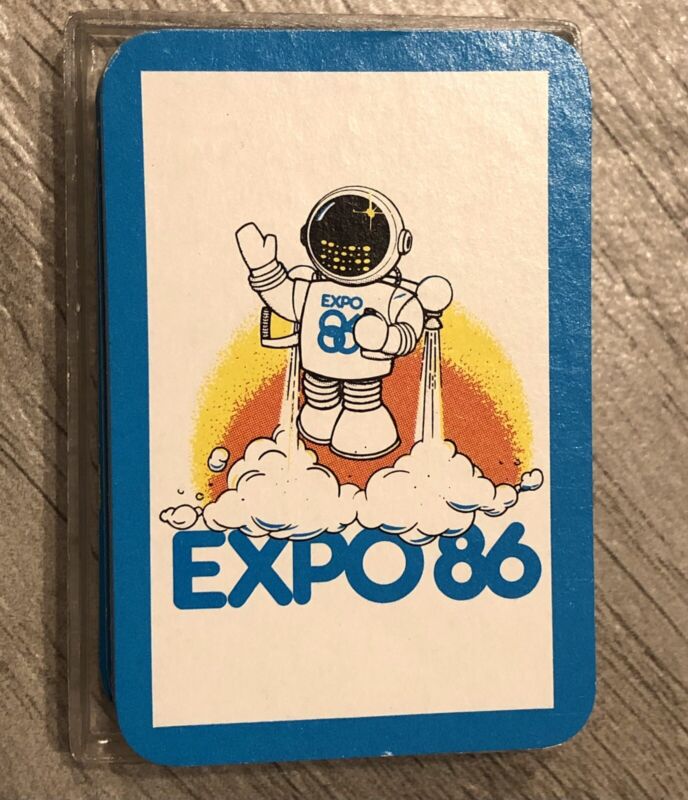 Expo 86 Miniature Playing Cards - Vancouver Canada