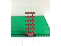 Lego Door 1 x 4 x 5 Left and right with Trans-Clear Glass Set 10182,10190,10159
