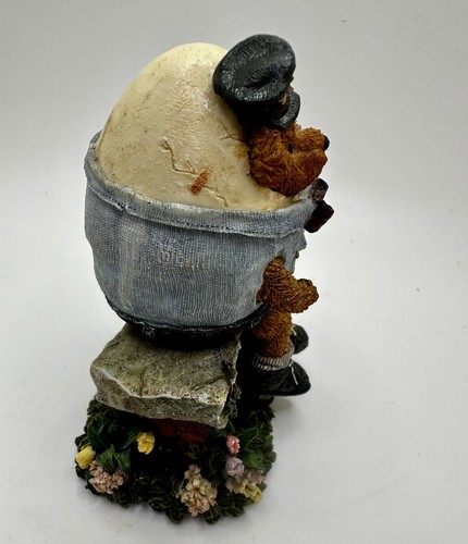 Boyds Bears Bearstone Humpty Dumpty...All Cracked Up 2458V Bearytales 4E/3043