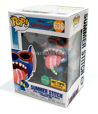 Lilo & Stitch POP! Vinyl Schlüsselanhänger – Summer Stitch Exclusive Edition Für Fans