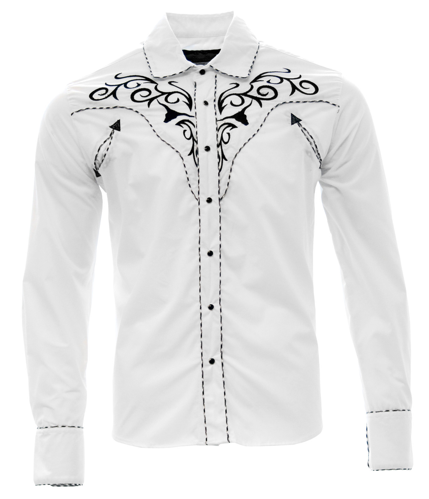 【新品未使用】VAQUERA cowboy Tシャツ Men's Cowboy Shirt Camisa Vaquera El General Western Wear
