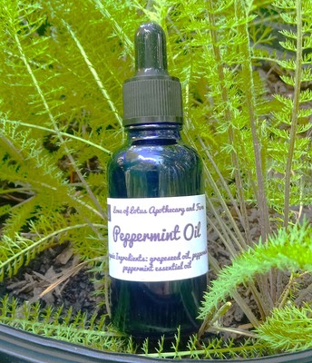 Peppermint Herbal Infuse Oil - Boday Oil - 1oz - Pure as Mother Gaia Made It