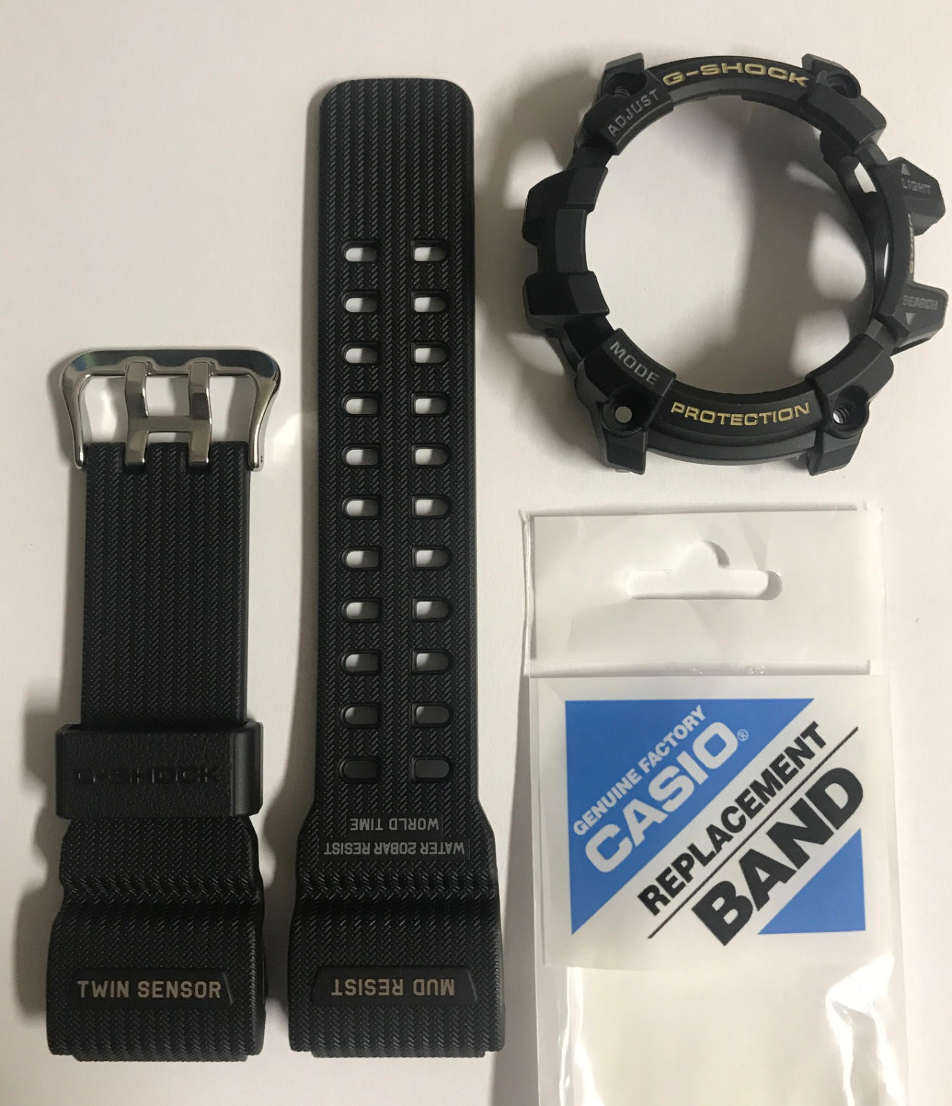 CASIO Original G Shock Band Mudmaster GG 1000 1A GG 1000 Black Bezel GG1000 eBay