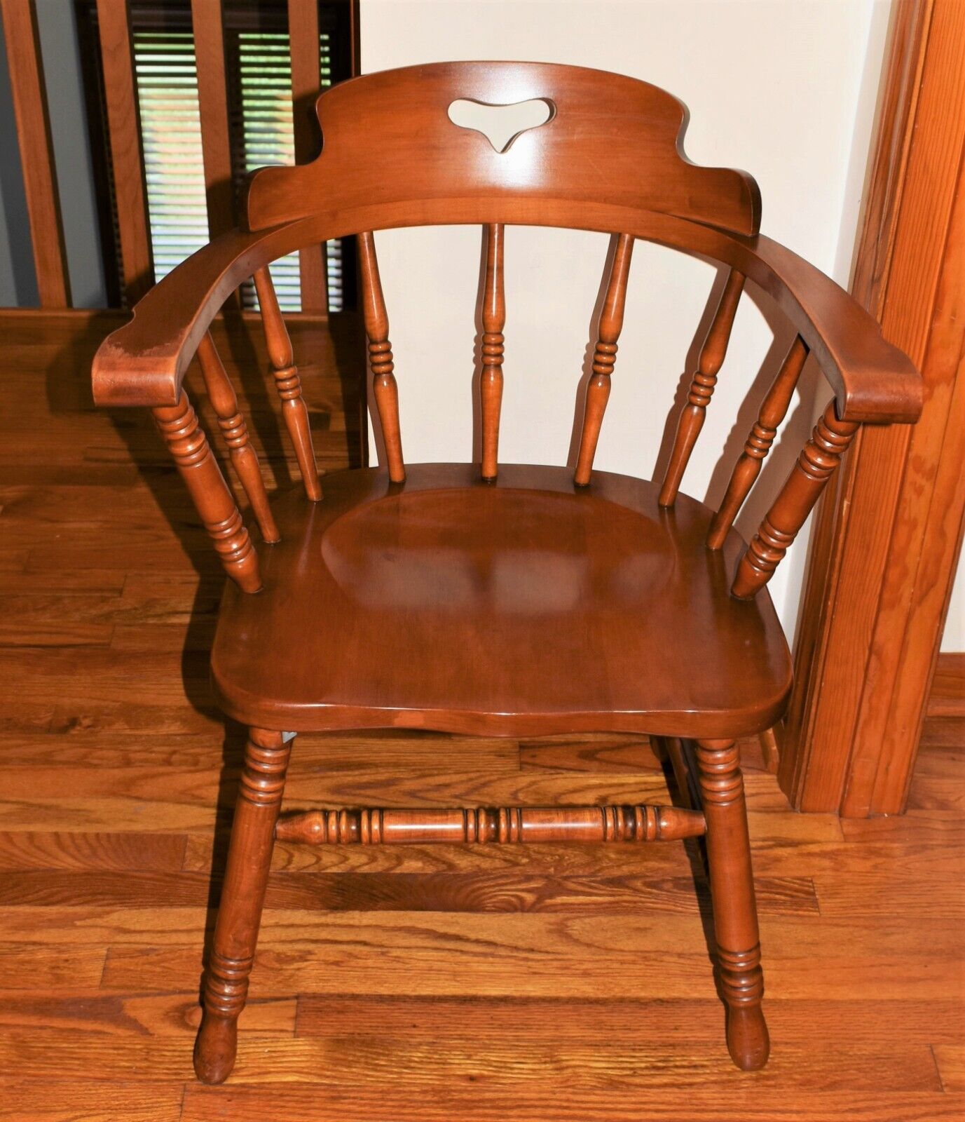Tell City Chair Company Maple Armchair Andover Finish 8018 Tell City Chair Company Maple Armchair Andover Finish 8018
