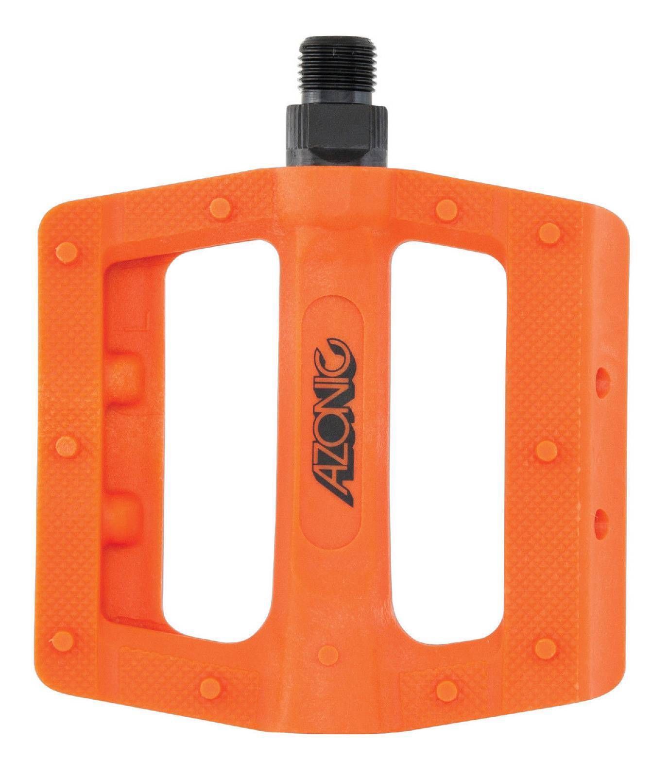 Fußrasten und -pedale in Orange für Motorrad