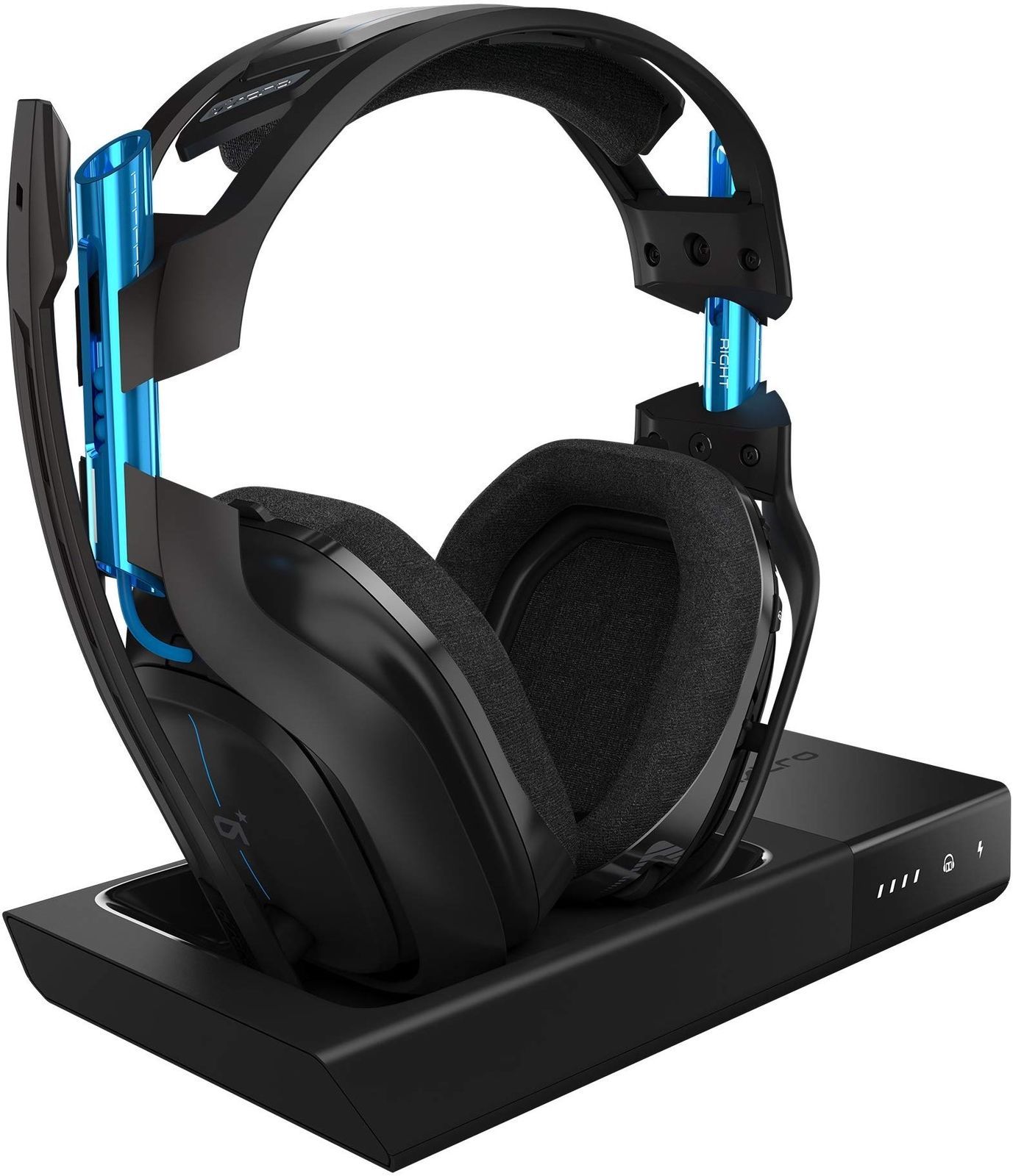 ASTRO Gaming A50 Wireless Dolby Gaming Headset (Black/Blue) PS4 + PC - UD