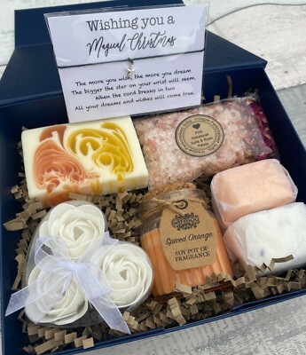 Christmas Gift For Women Her Mum Friend Luxury Pamper Hamper Spa Gift Set Box