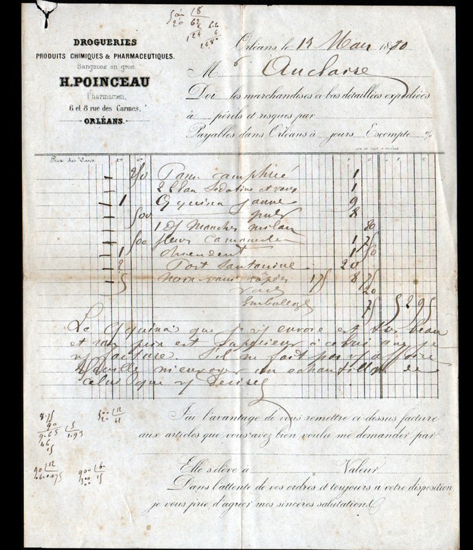 Orleans (45) Droguerie / Pharmacie 