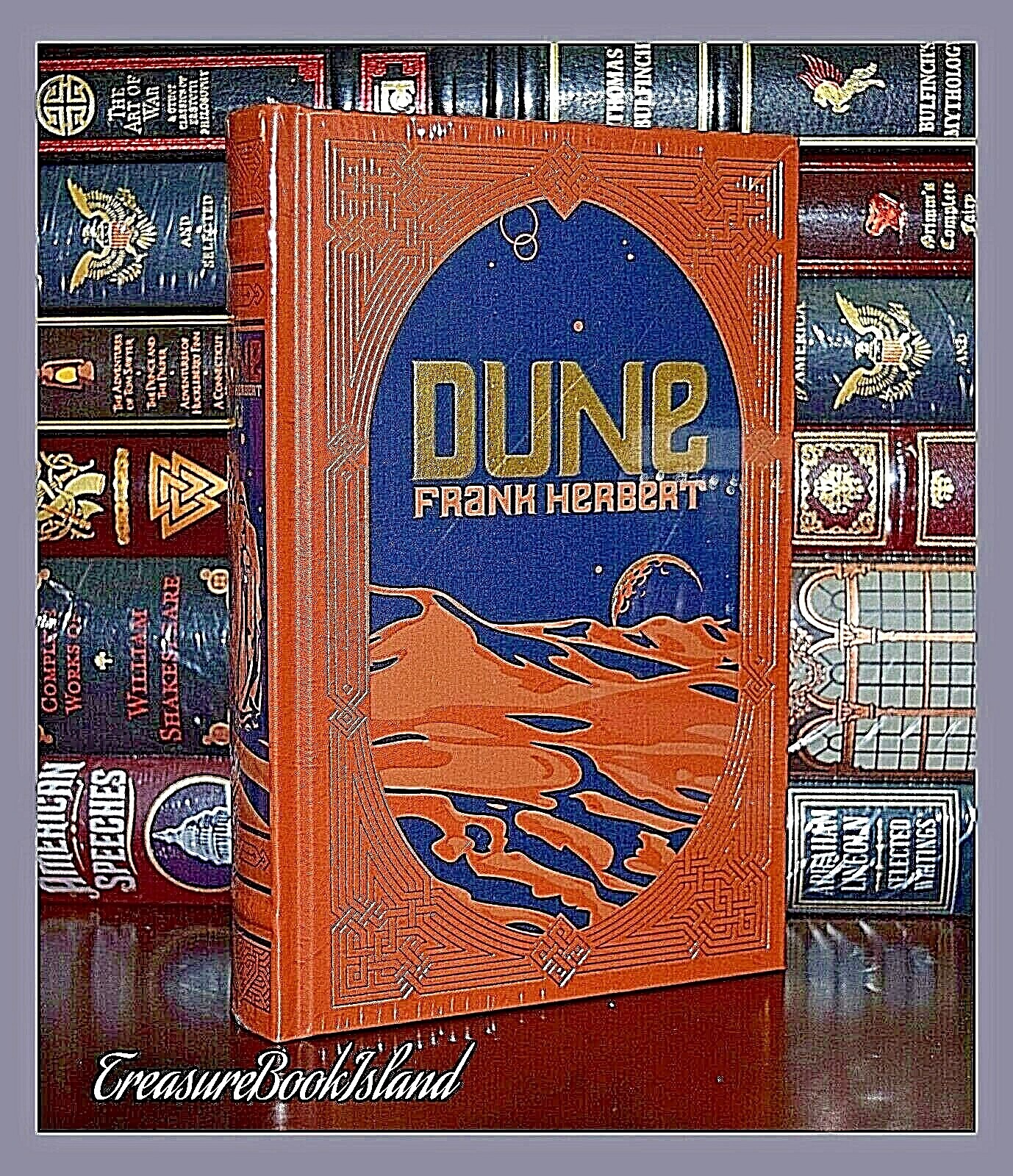New Dune by Frank Herbert Collectible Leather Bound Deluxe