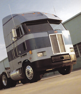 PETERBILT SLEEPER  SEMI TRUCK 8x10 Poster/Photo FINE ART Print GARDENPETE.T