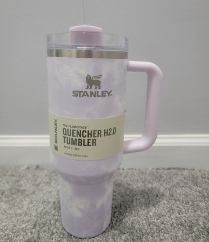 Stanley Adventure 40oz Stainless Steel Quencher Tumbler Wisteria Tie Dye New