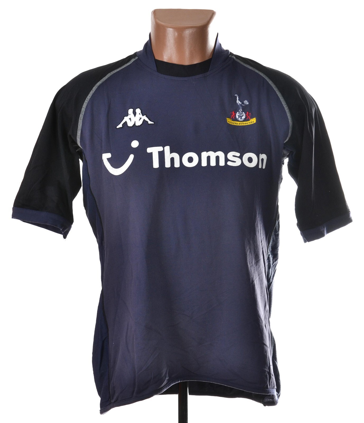 Kappaトッテナム・ホットスパーFC 2002-03 アウェイ TOTTENHAM HOTSPUR 2002/2003 AWAY FOOTBALL SHIRT KAPPA SIZE M