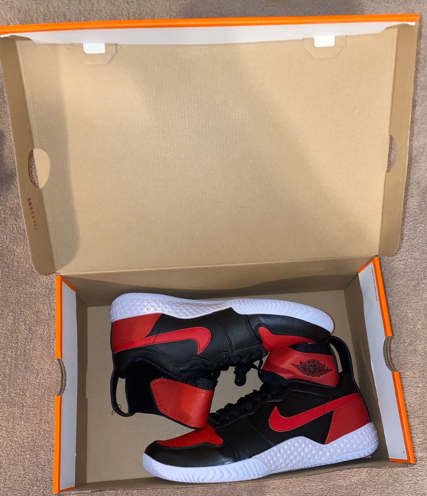 Pre-owned Nike Flare Lg Qs Aj1 Air Jordan Serena Williams Women's Size 11 [878458-023] In Black