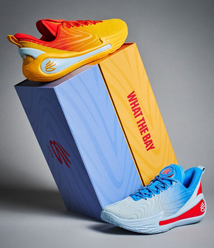 Under Armour Curry 12 What The Bay Basketball Shoes 6006146