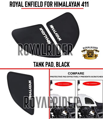 Fits Royal Enfield ''TANK PAD, For Himalayan 411 BLACK