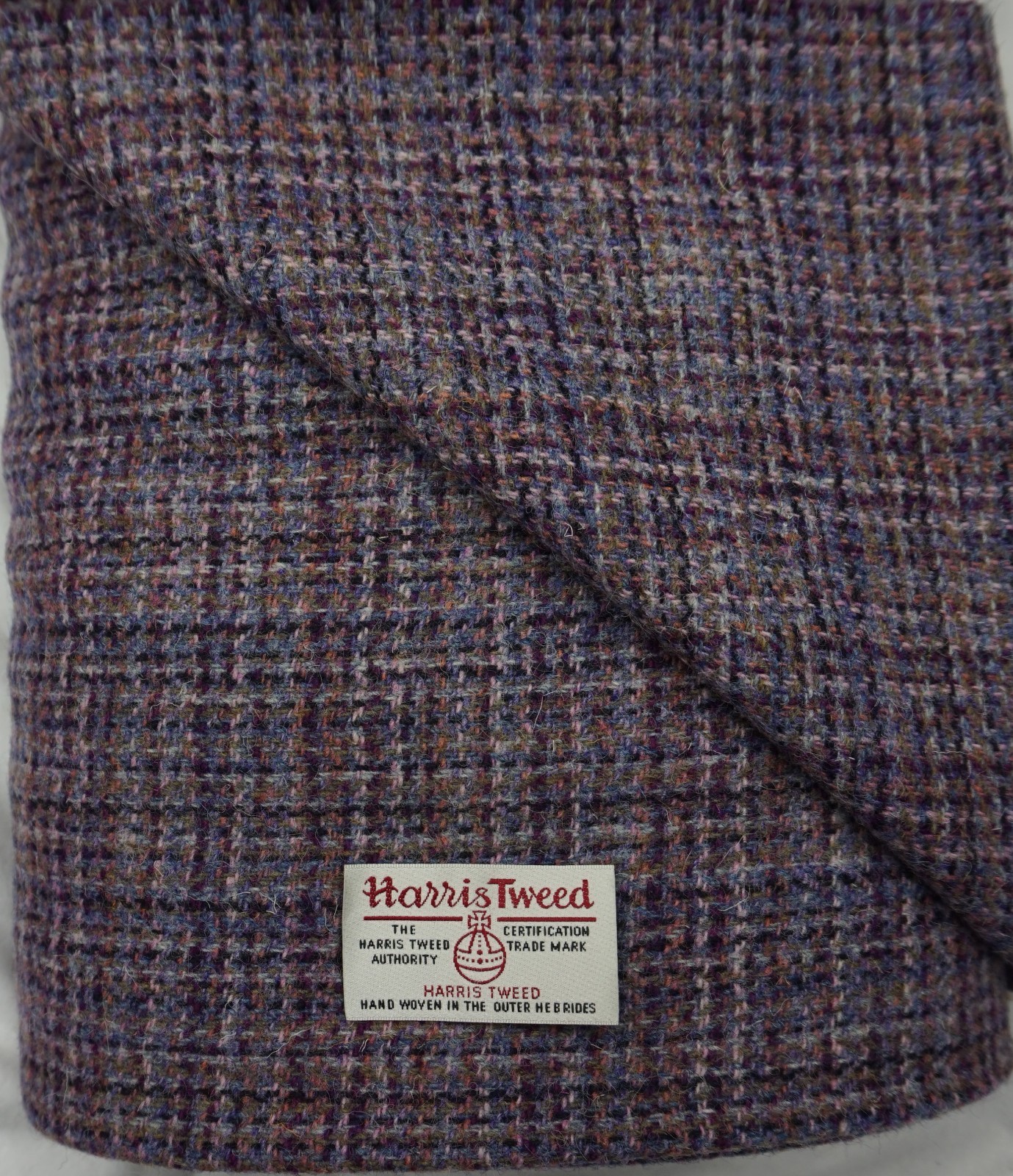 various Sizes code.nov24 Harris Tweed Fabric /& labels 100/% wool Craft Material