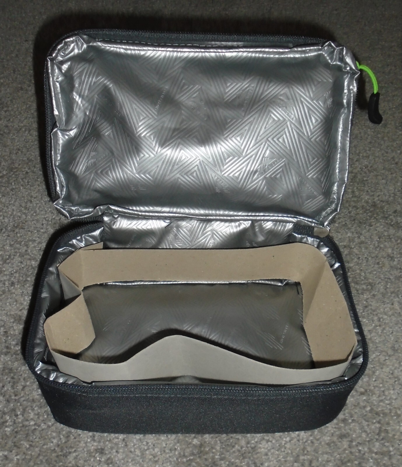 Neon Green High Sierra Stacked Compartment Lunch Bag