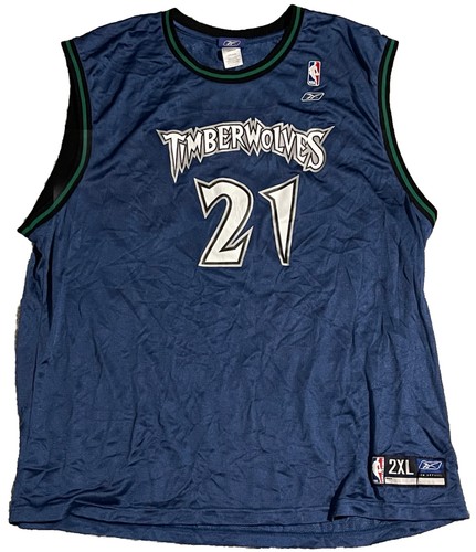 【NIKE】Garnett #21 Timberwolves ユニフォームL NBA Minnesota Timberwolves Nike Vintage Jersey #21 KEVIN