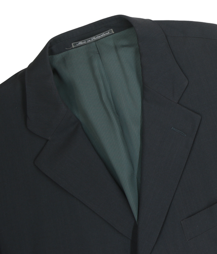 Men's 44 R Ermenegildo Zegna Charcoal Gray 100% Wool Sport Coat Blazer Jacket