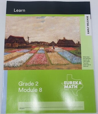 Eureka Math TEKS Edition Learn Grade 2 Module 8 Workbook