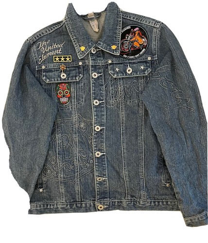 ★2025SS新作★BEENTRILL★WOMAN'S VINTAGE ICE DENIM TRUCKER Kedera Denim Jacket for Women 2025 Embellished Jean Jackets