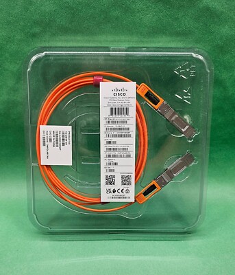 Cisco SFP-10G-AOC3M 10GBASE Active Optical SFP+ Cable 3M 10-2847-01 w/Hologram