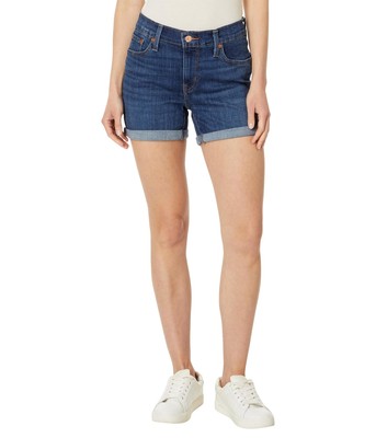 Женские шорты Levis Womens средней длины с коротким рукавом