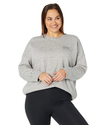 

Классический флисовый свитшот Madewell размера MWL Foundational с круглым вырезом и графическим рисунком