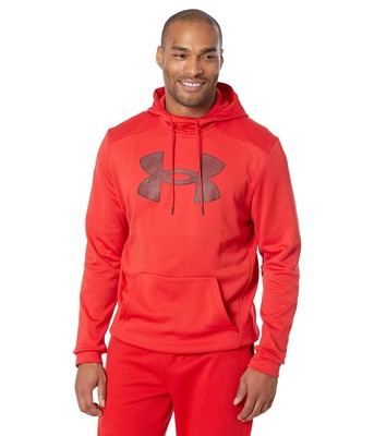

Мужские худи и свитшоты Under Armour Armor Fleece Hoodie с большим логотипом