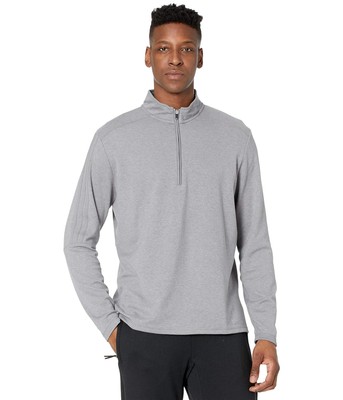 

Мужские рубашки и топы Пуловер adidas Golf с 3 полосками и молнией 1/4