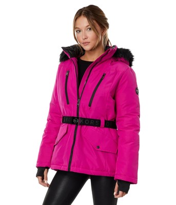 Женские пальто и верхняя одежда MICHAEL Michael Kors Active Coat с поясом A422905C67