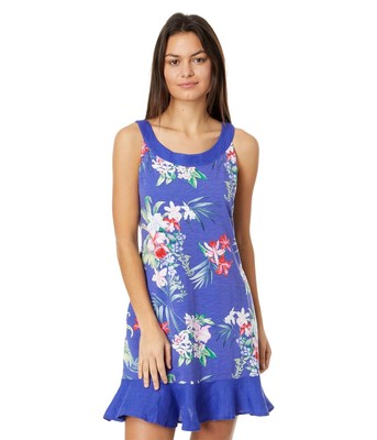 Женские платья Tommy Bahama Marina в морском стиле с цветочным рисунком