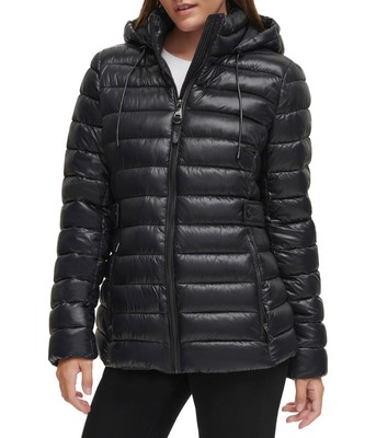 Женские пальто и верхняя одежда DKNY Короткие, упаковываемые с боковым язычком