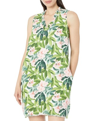 Женские платья Tommy Bahama Летнее сладкое платье-сорочка без рукавов