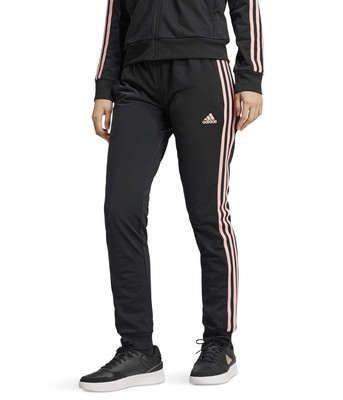 Женские спортивные брюки adidas Primegreen Essentials Warm-Up зауженного кроя в 3 полосы для разминки