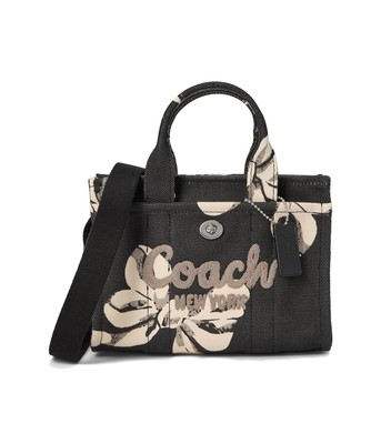 Женские сумки COACH Cargo Tote Bag 20 с принтом в виде банта