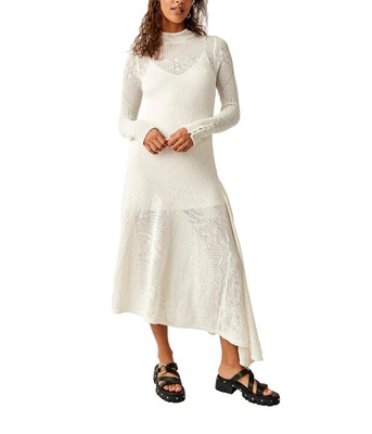 Женские платья Free People с ангельскими крыльями Макси
