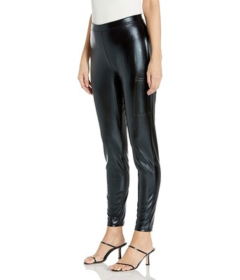 

KENDALL + KYLIE Женские леггинсы цвета металлик с карманами для телефона KENDALL + KYLIE