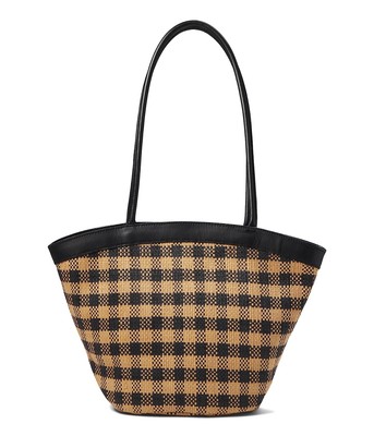 

Женские сумки Сумка-ведро Madewell Market - Нельсон/тканая бумажная соломка (гингем)