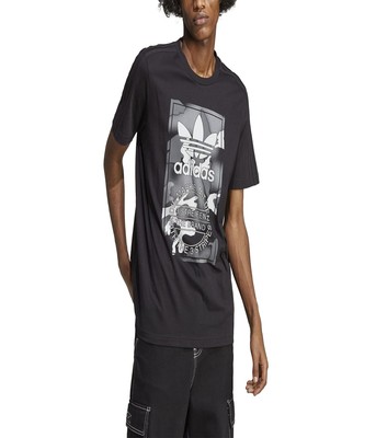 

Мужские рубашки и топы Футболка с камуфляжным язычком adidas Originals