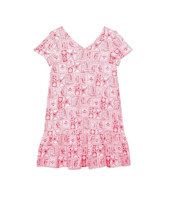 Lilly Pulitzer Kids Mini Camilla с коротким рукавом (для малышей / Маленьких детей / больших детей)