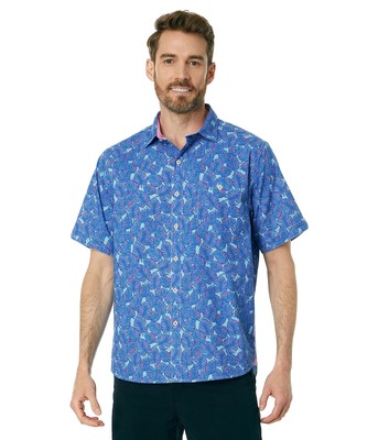 Мужские рубашки и топы Tommy Bahama Nova Wave Palm Oasis