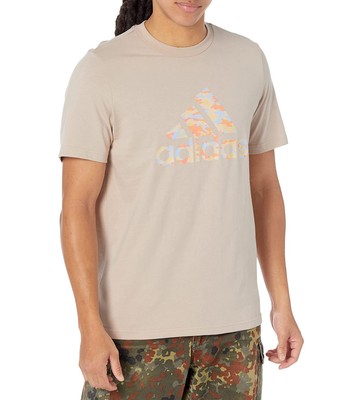 

Мужские рубашки и топы Футболка adidas Camo с коротким рукавом и логотипом