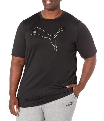 Мужские футболки и топы PUMA Big & Tall Performance Cat Tee
