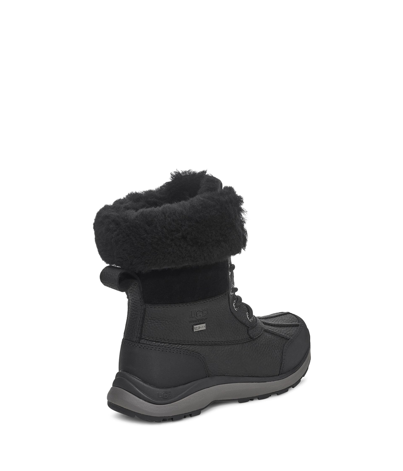 Pre-owned Ugg Women's Adirondack Boot Iii Boot, Black / Black In Black/black
