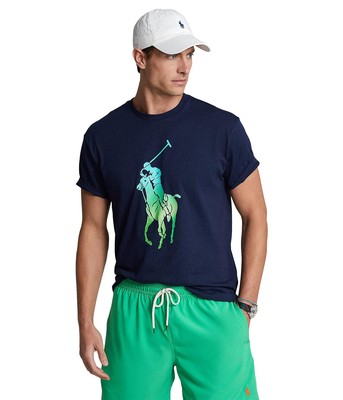 

Мужские рубашки и топы Polo Ralph Lauren Классическая футболка из джерси Big Pony
