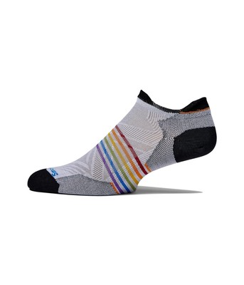 Носки унисекс Smartwool Run Zero Cushion Pride Rainbow Низкие носки до щиколотки