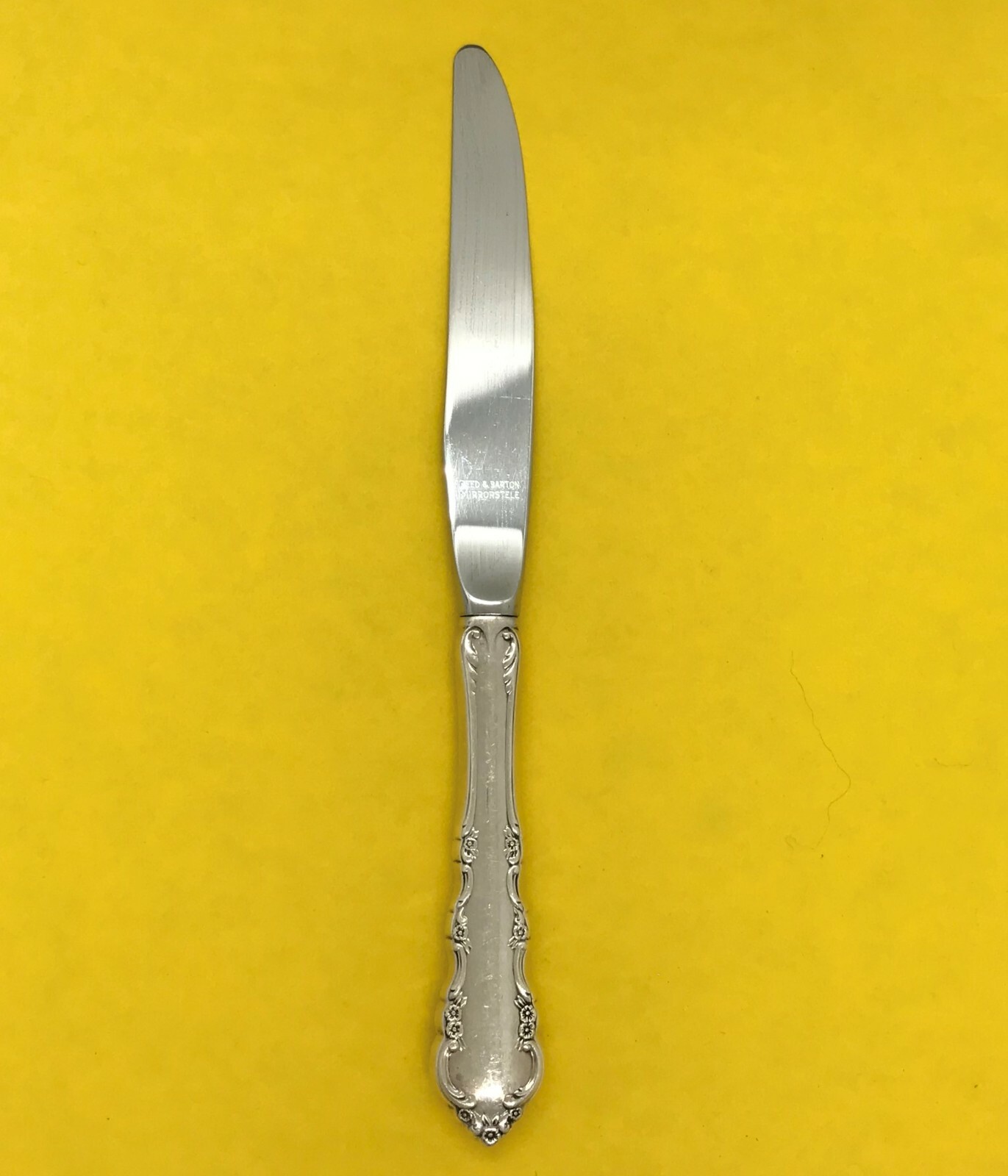 【John Sanderson】 【純銀ハンドル】ローズのティーナイフ 薔薇 John Sanderson】 【純銀ハンドル】ローズのティーナイフ 薔薇